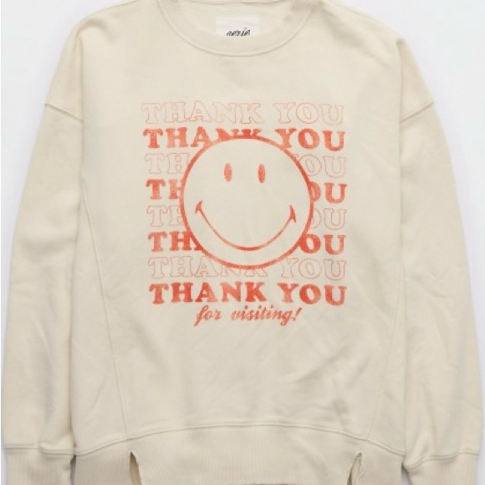 Aerie The Chill Crew Sweatshirt